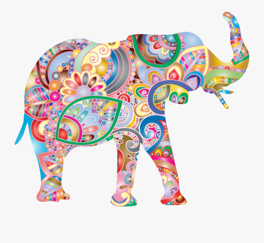 Toy,art,elephants And Mammoths - Indian Elephant, Transparent Clipart