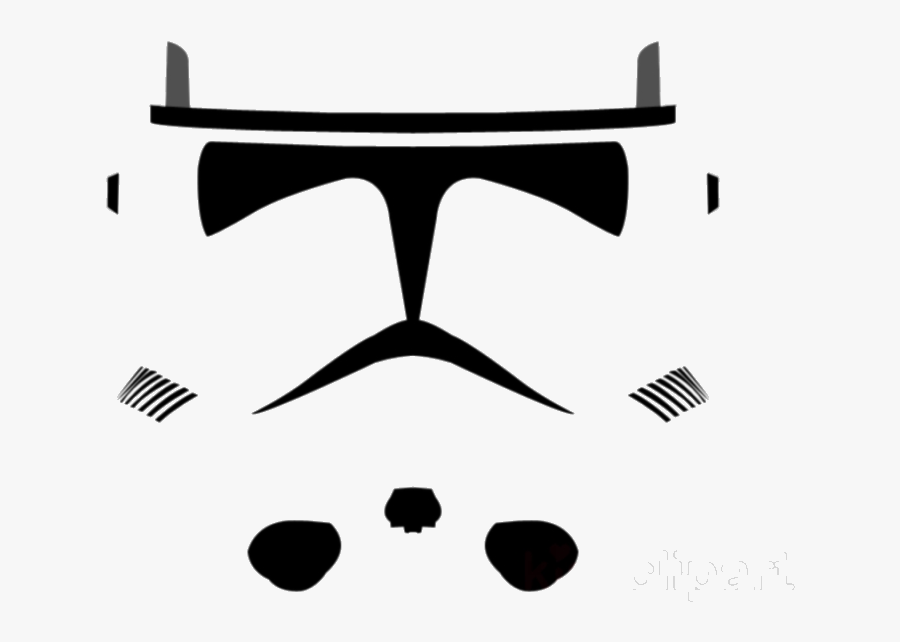 Stormtrooper Clone Helmet Clipart Trooper Transparent - 327th Star Corps Helmet, Transparent Clipart