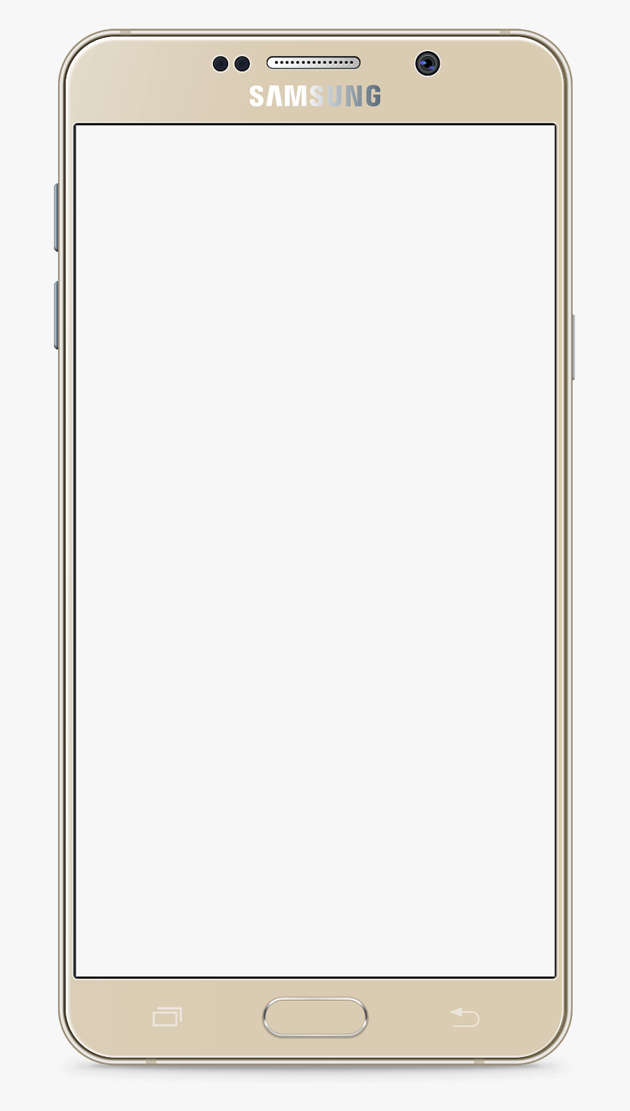 #samsung #gold #phone #trend #fame #tumblr #freetoedit - Smartphone, Transparent Clipart