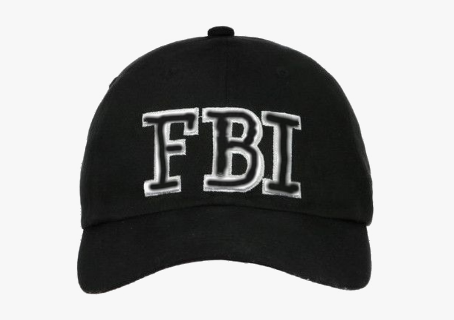 #fbi #hat #cap - Baseball Cap, Transparent Clipart