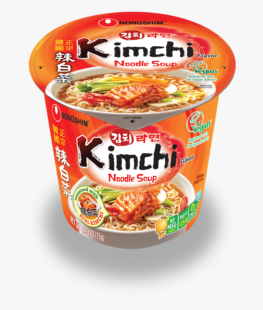 Transparent Kimchi Clipart - Kimchi Noodles Vegan, Transparent Clipart