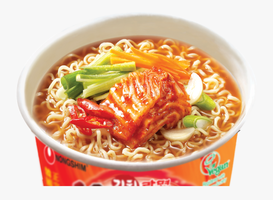 Noodles Clipart Korean Raman - Kimchi Cup Noodles Soup, Transparent Clipart