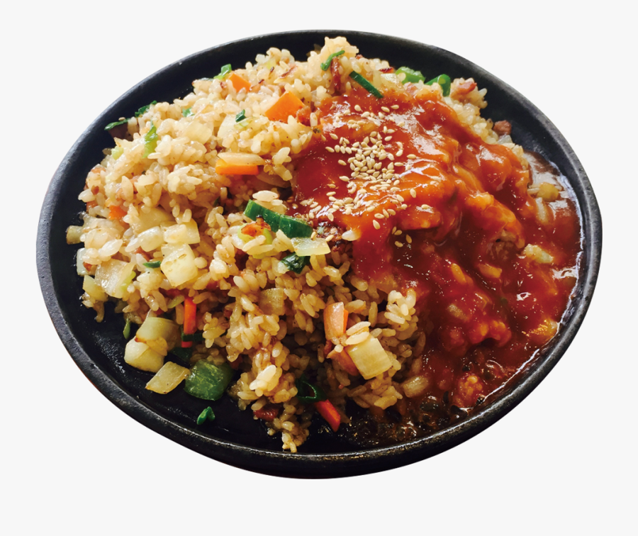 Clip Art Hot Dog Fried Rice - Bokum Bap, Transparent Clipart