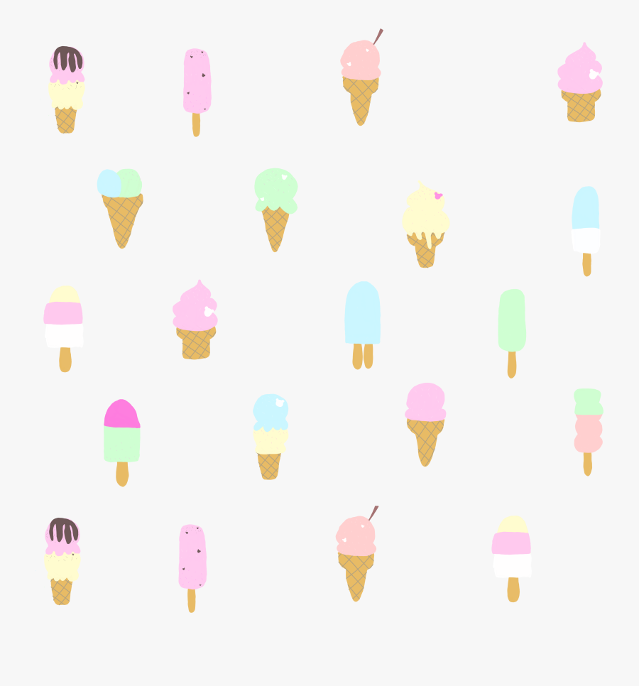 Aesthetic Ice Cream Clipart, Transparent Clipart