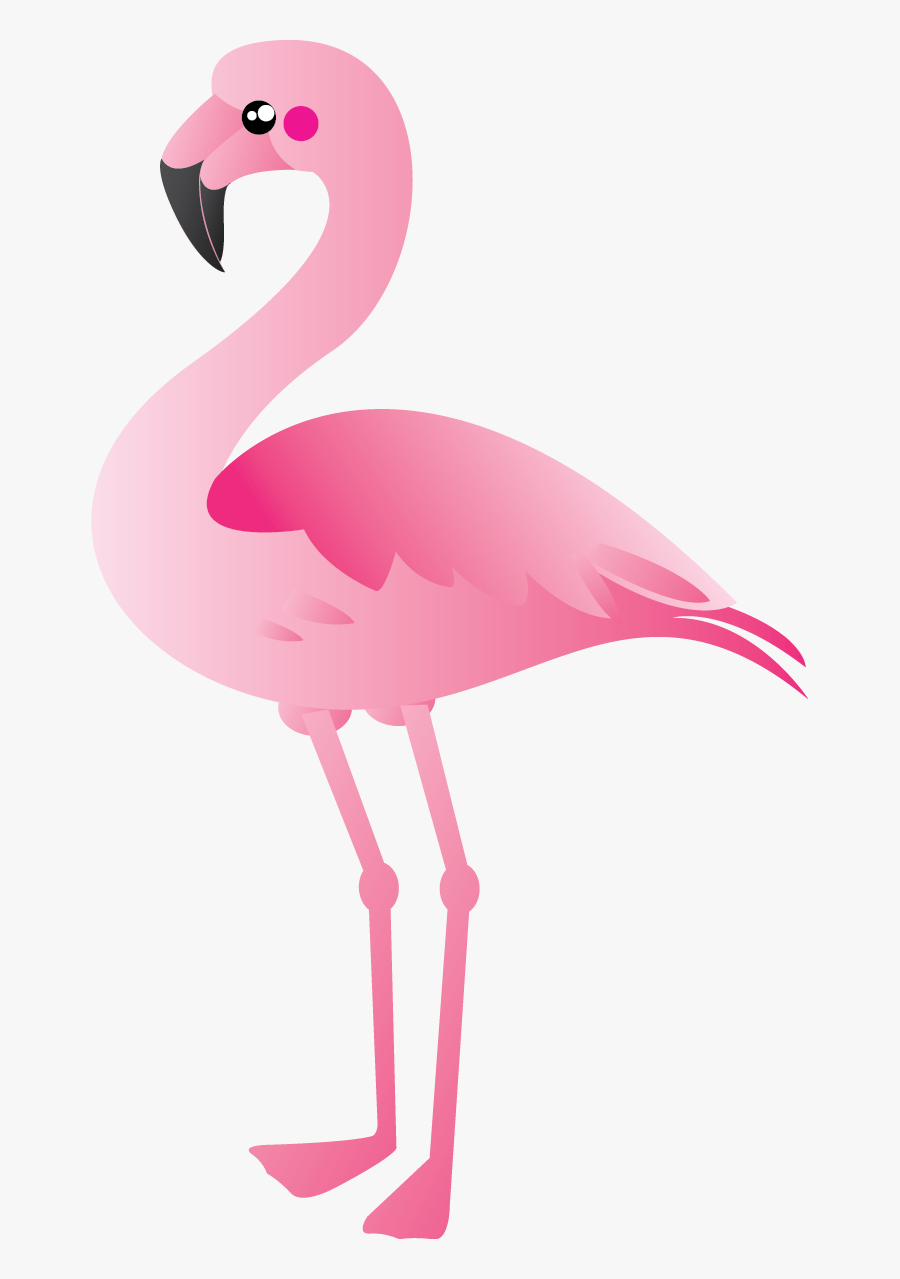Free Cute Pink Flamingo Clip Art Flamingo11 - Vector Transparent Background Flamingo Png, Transparent Clipart