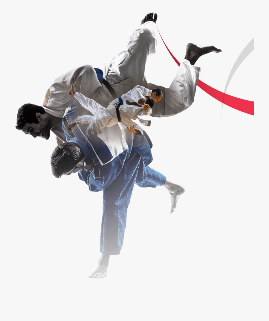 Jiu Jitsu Throw, Transparent Clipart