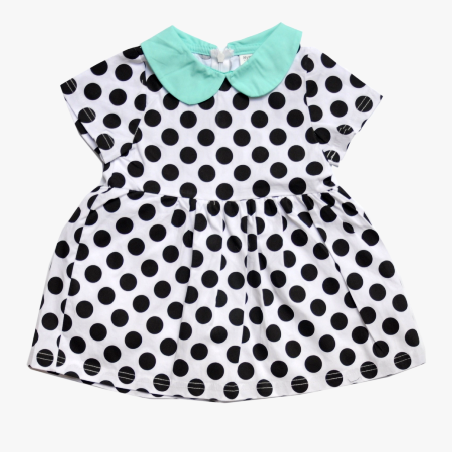 Nicoletta Polka Dot Dress - Papel Encerado En Cuadros, Transparent Clipart