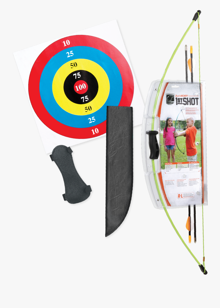Bear Archery Youth Bow - Bear Archery First Shot Bow Set, Transparent Clipart