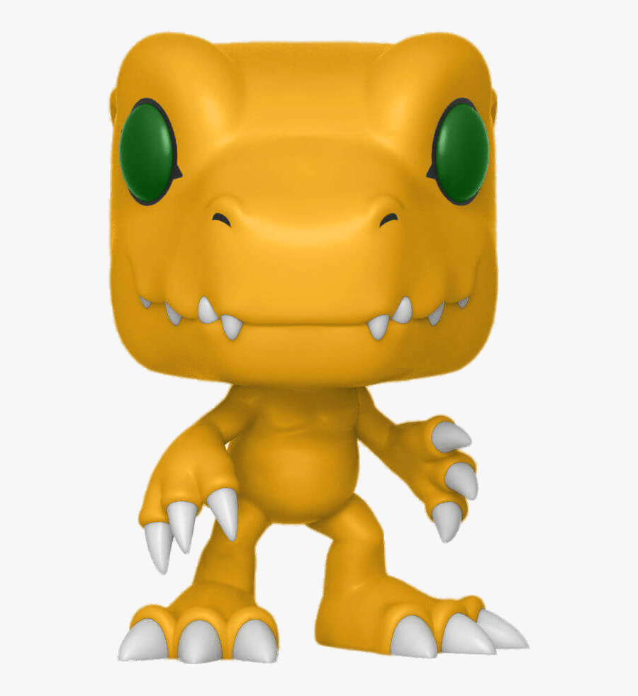Digimon Character Agumon Pop Figurine - Digimon Pop, Transparent Clipart
