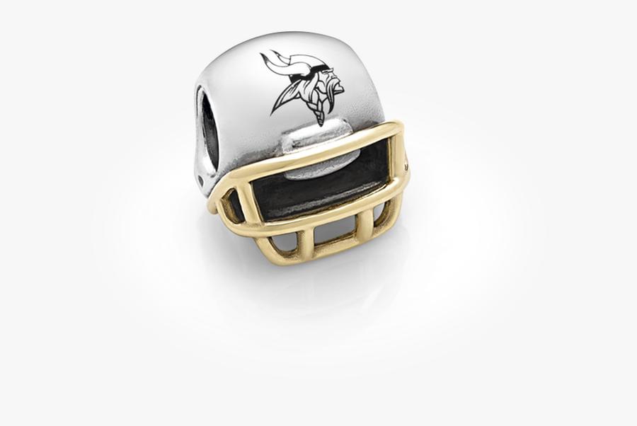 Pandora Minnesota Vikings Helmet - Steelers Pandora Charm, Transparent Clipart