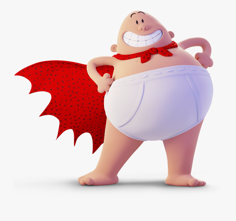 Proud Captain Underpants - Captain Underpants, Transparent Clipart