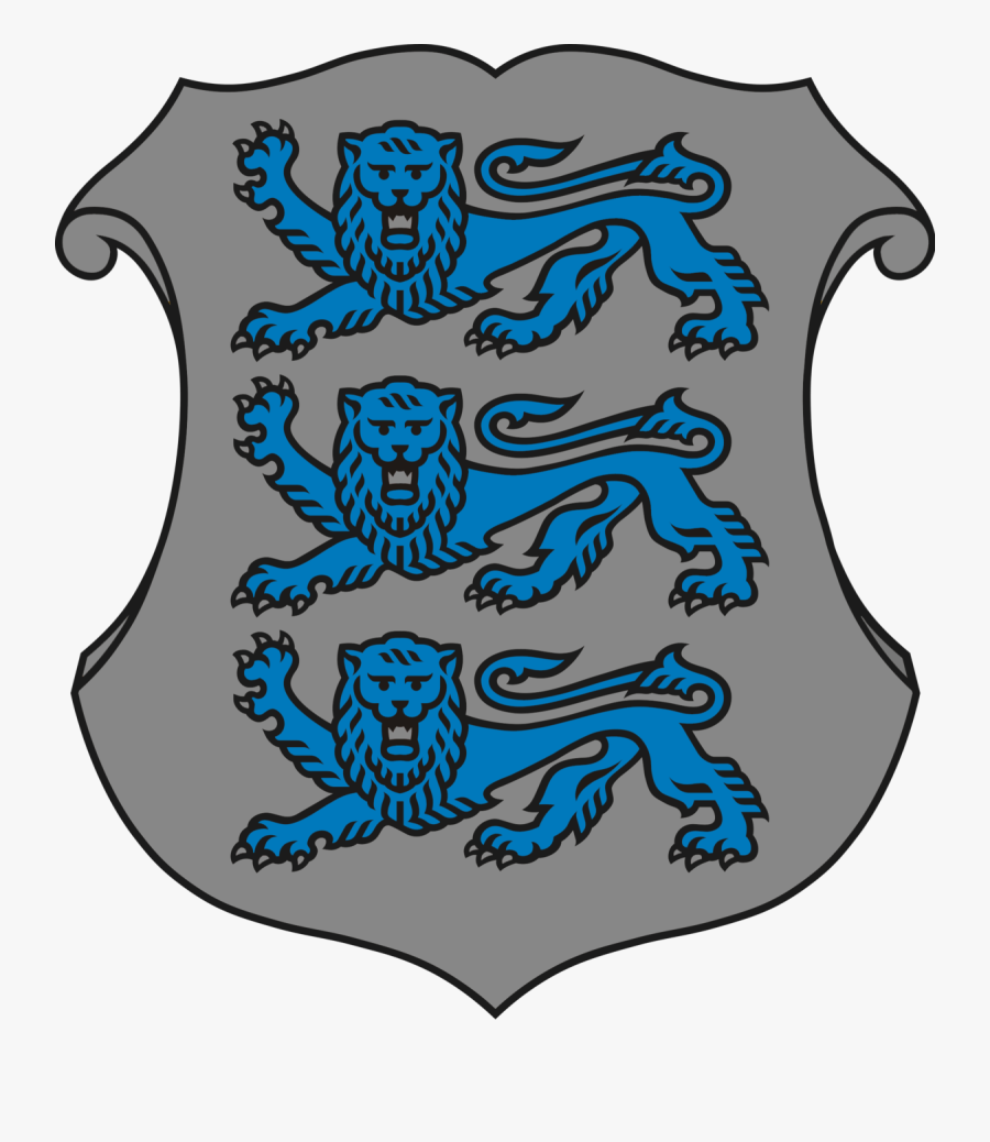 Estonia National Ice Hockey Team Logo - Estonia Coat Of Arms, Transparent Clipart