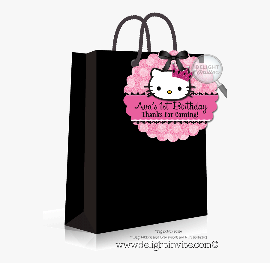 Hello Kitty Party Favor - Johnnie Walker Blue Label Ribbon, Transparent Clipart