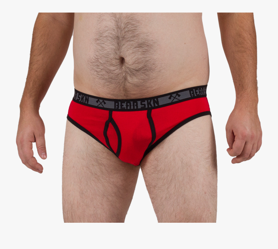 Bamboo Brief Red - Briefs, Transparent Clipart