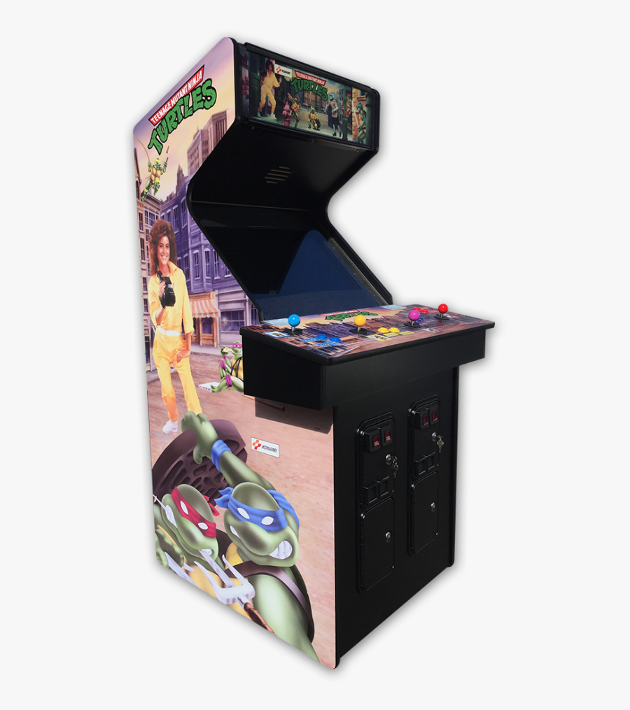 Turtles - Video Game Arcade Cabinet, Transparent Clipart