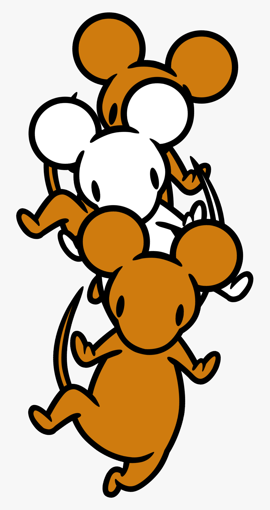Rhythm Heaven Rat Race - Rhythm Heaven Megamix Rat, Transparent Clipart