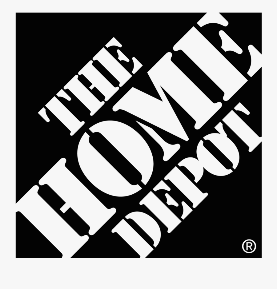 Clip Art Homedepot Black Png Image - Home Depot Logo Vector, Transparent Clipart