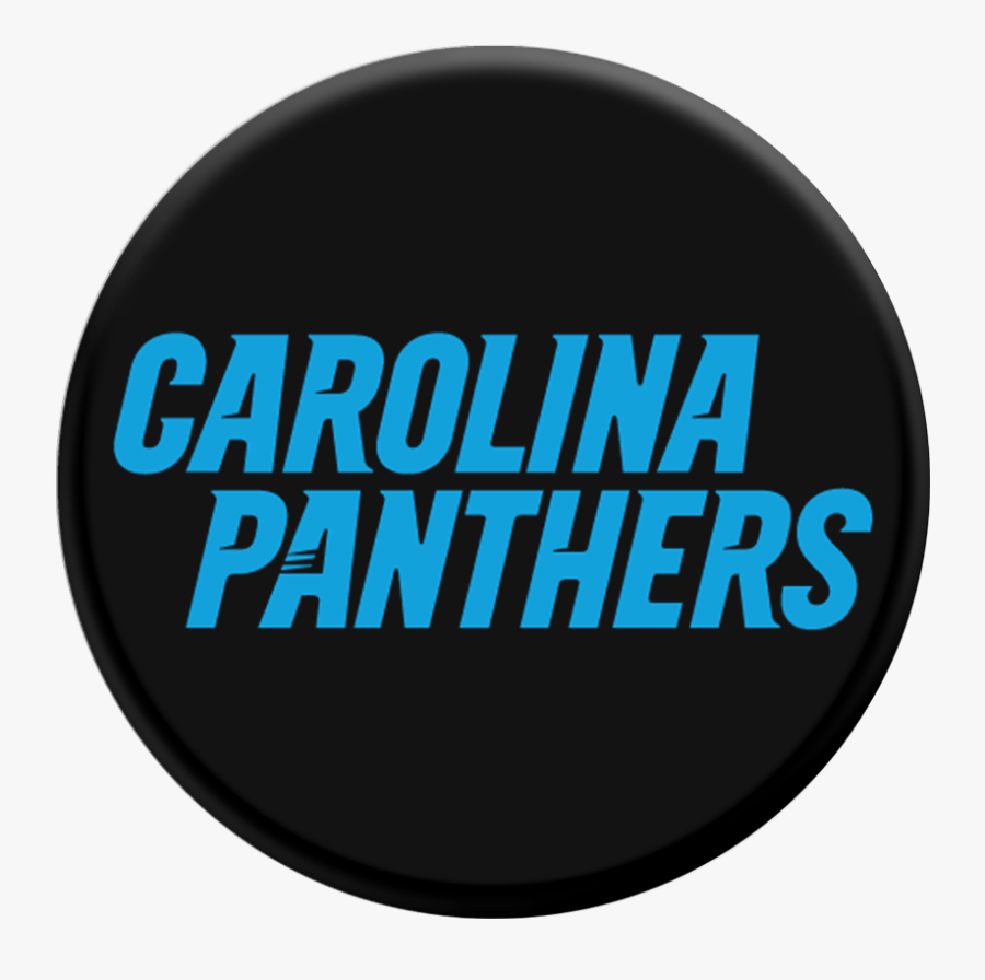 Carolina Panther Logo Png - Circle, Transparent Clipart