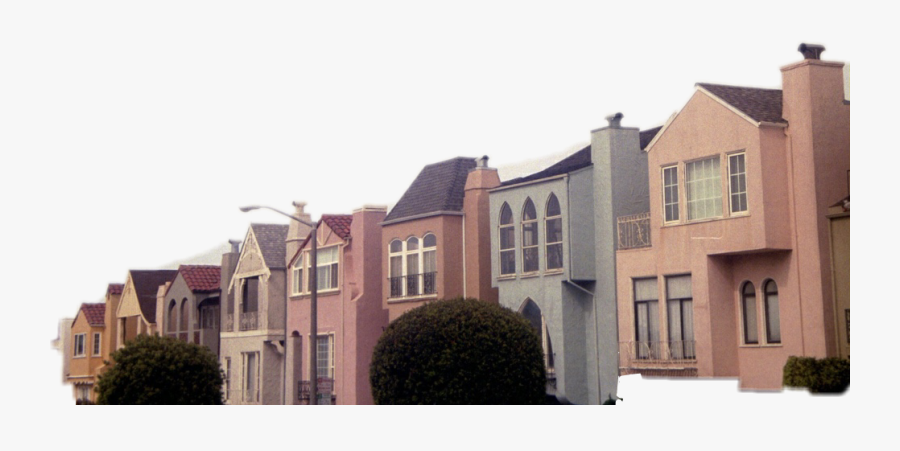 Sticker Duplex Houses Freetoedit - Roof, Transparent Clipart