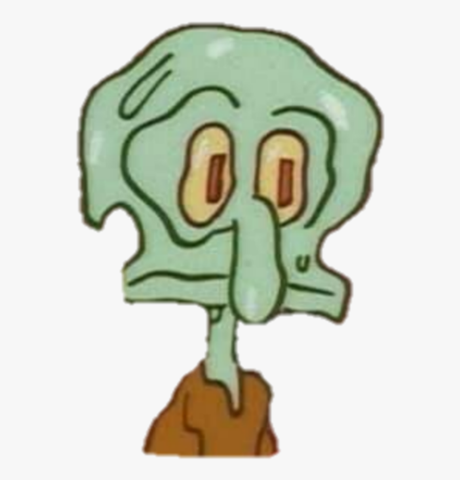 #squidward #spongebob #spongebobsquarepants - Illustration, Transparent Clipart