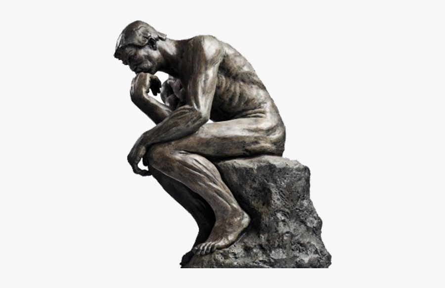 Clip Art Imagem O Wikia Liber - Philosophy Thinking, Transparent Clipart