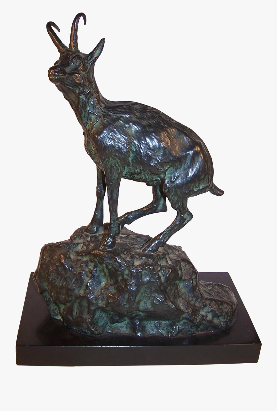 Clip Art S Habenschaden Of Chamois - Statue, Transparent Clipart