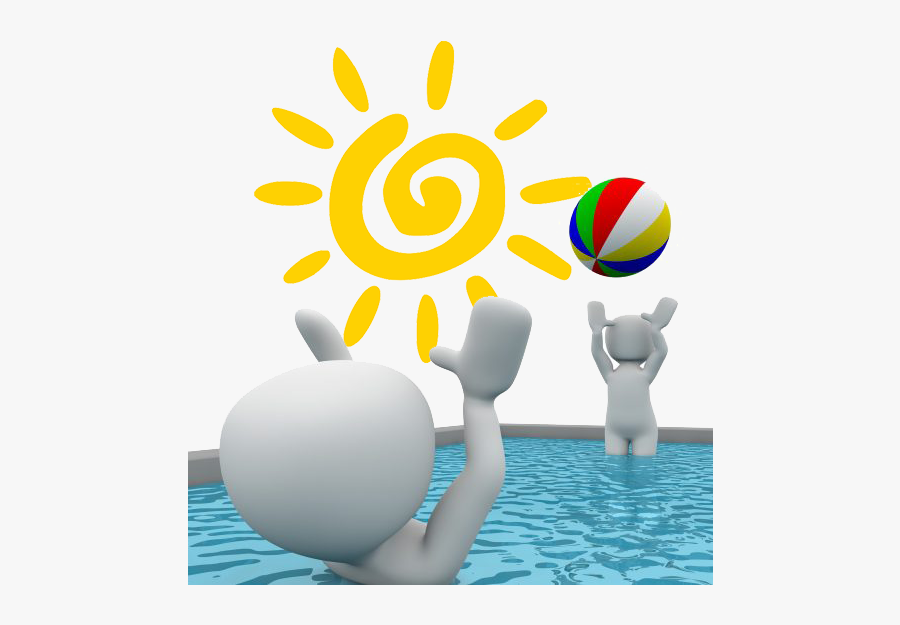 San Diego Pool Services - Swimming 3d Man, Transparent Clipart