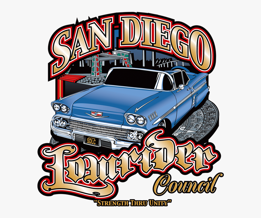 San Diego Lowrider Council Antique Car - Lowrider San Diego, Transparent Clipart
