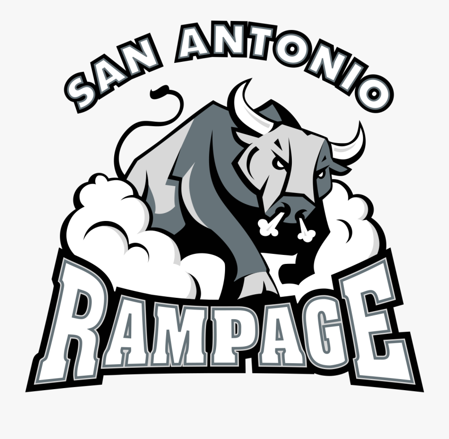 San Antonio Rampage Logo - San Antonio Rampage Hockey, Transparent Clipart