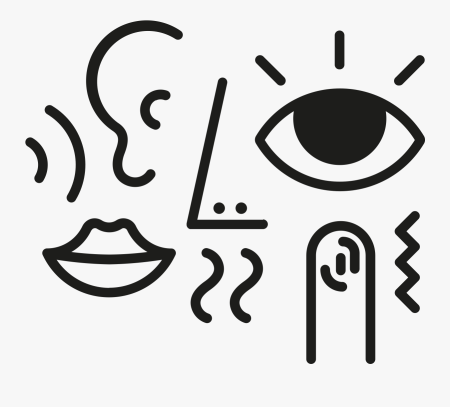 Psychics In San Diego - Five Senses Icons Png , Free Transparent
