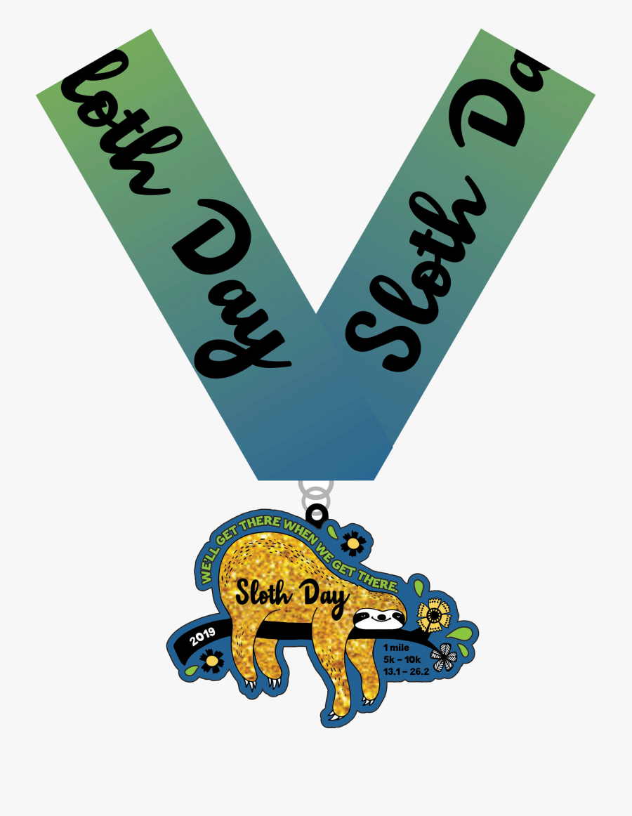 Sloth Day, Transparent Clipart