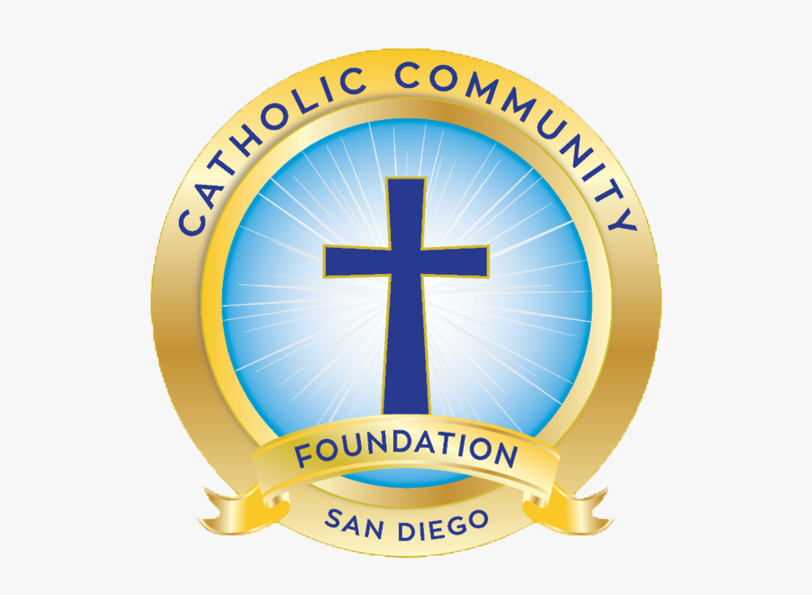 Catholic Community Foundation Of San Diego - Cross, Transparent Clipart