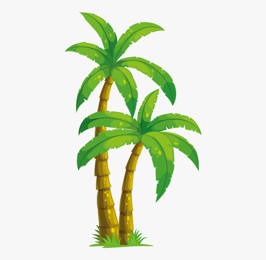 The Gallery For Gt Palm Tree Icon Png Trees Clip Art - Vector Transparent Coconut Tree, Transparent Clipart