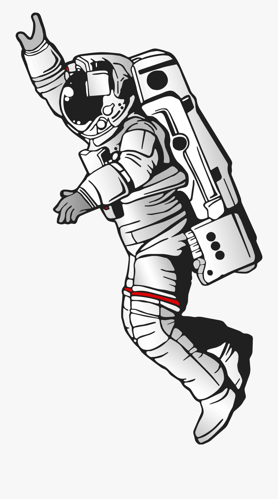 Spaceman Png, Transparent Clipart