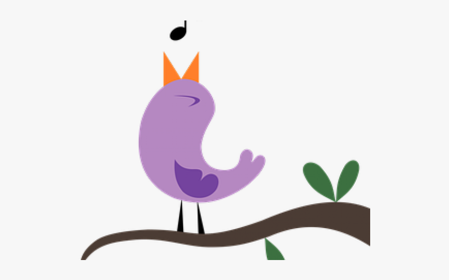 Singing Bird, Transparent Clipart