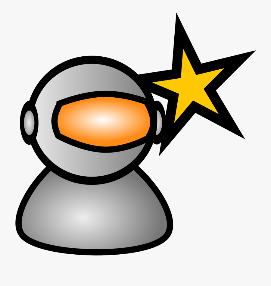 File - Astronaut - Svg - Astronaut, Transparent Clipart