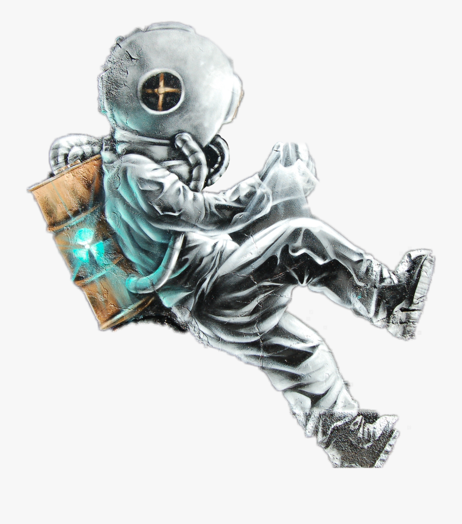 Drawn Astronaut Graffiti - Astronaut Png, Transparent Clipart