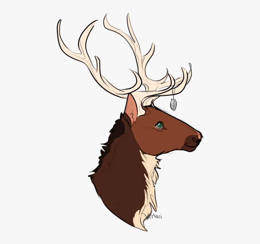 "those Characters Are Adorable, And The Couple As A - Reindeer, Transparent Clipart