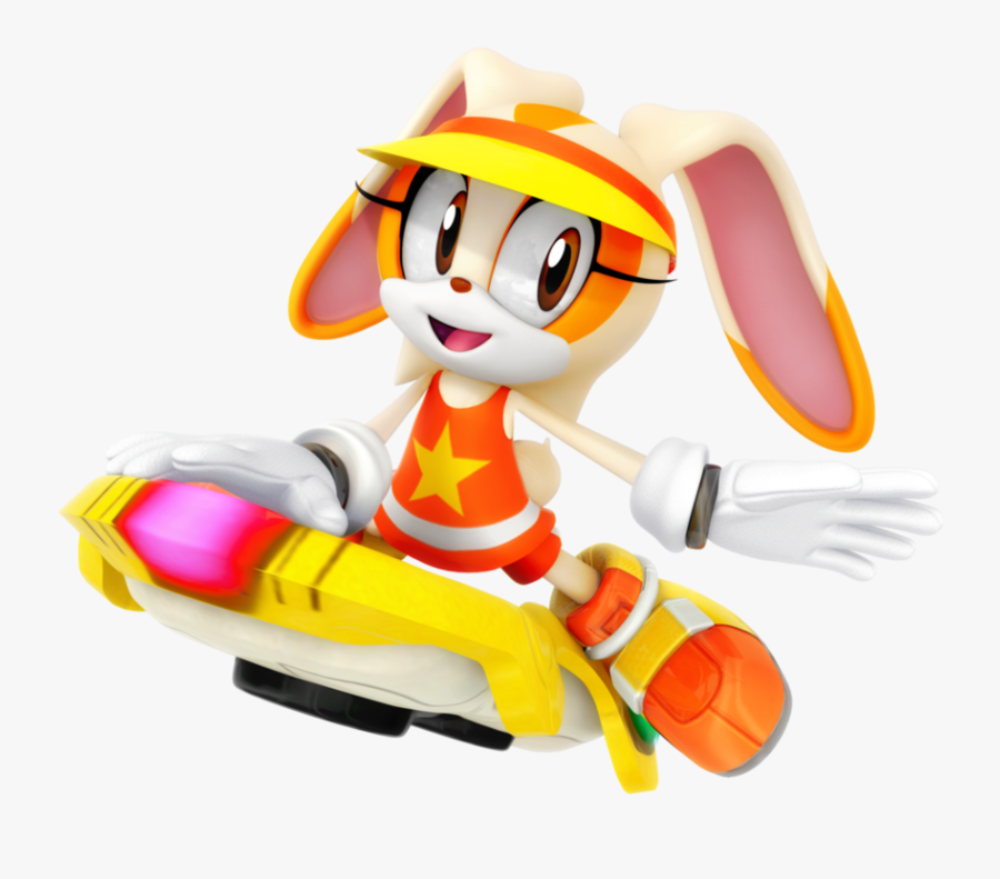 Transparent Sonic Riders Png - Cream The Rabbit, Transparent Clipart