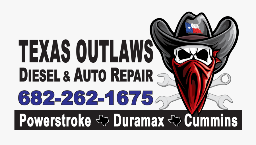 Texas Outlaw - Banditry, Transparent Clipart