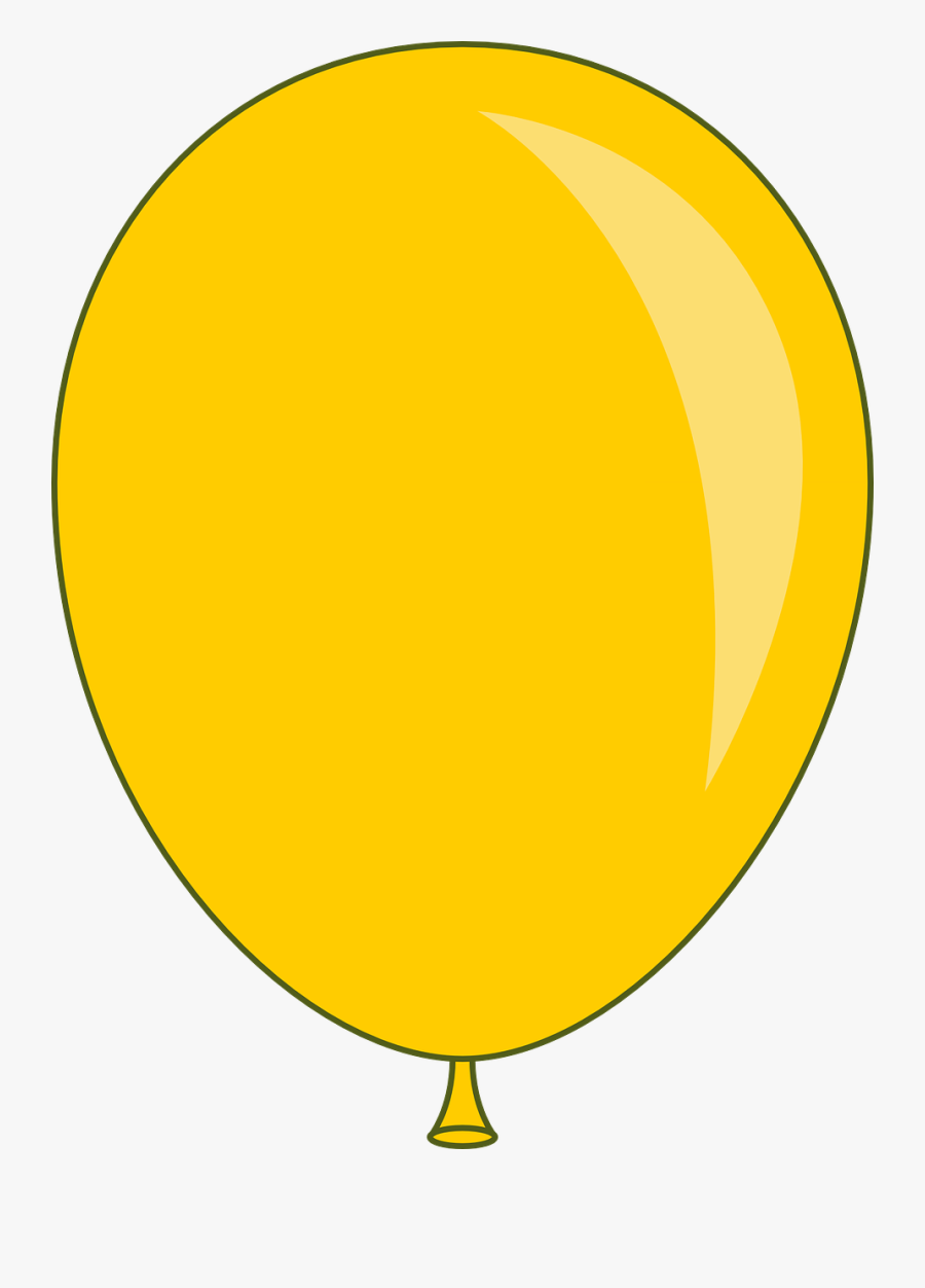 Single Transparent Background Balloon Clipart, Transparent Clipart