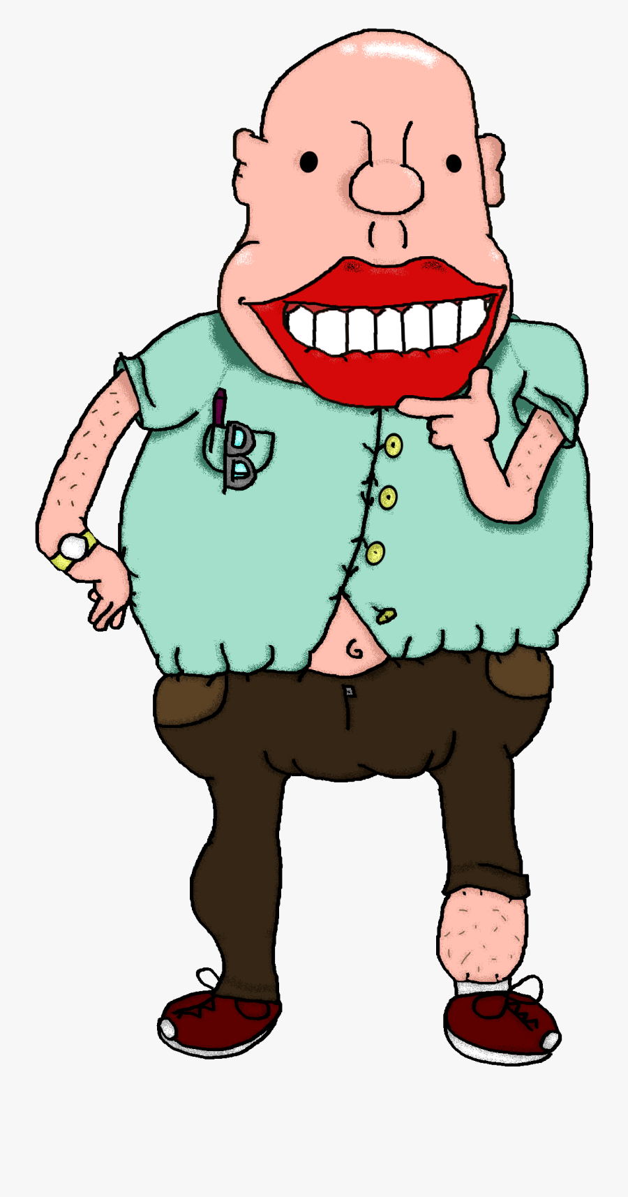 Guard Clipart Decent - Cartoon, Transparent Clipart