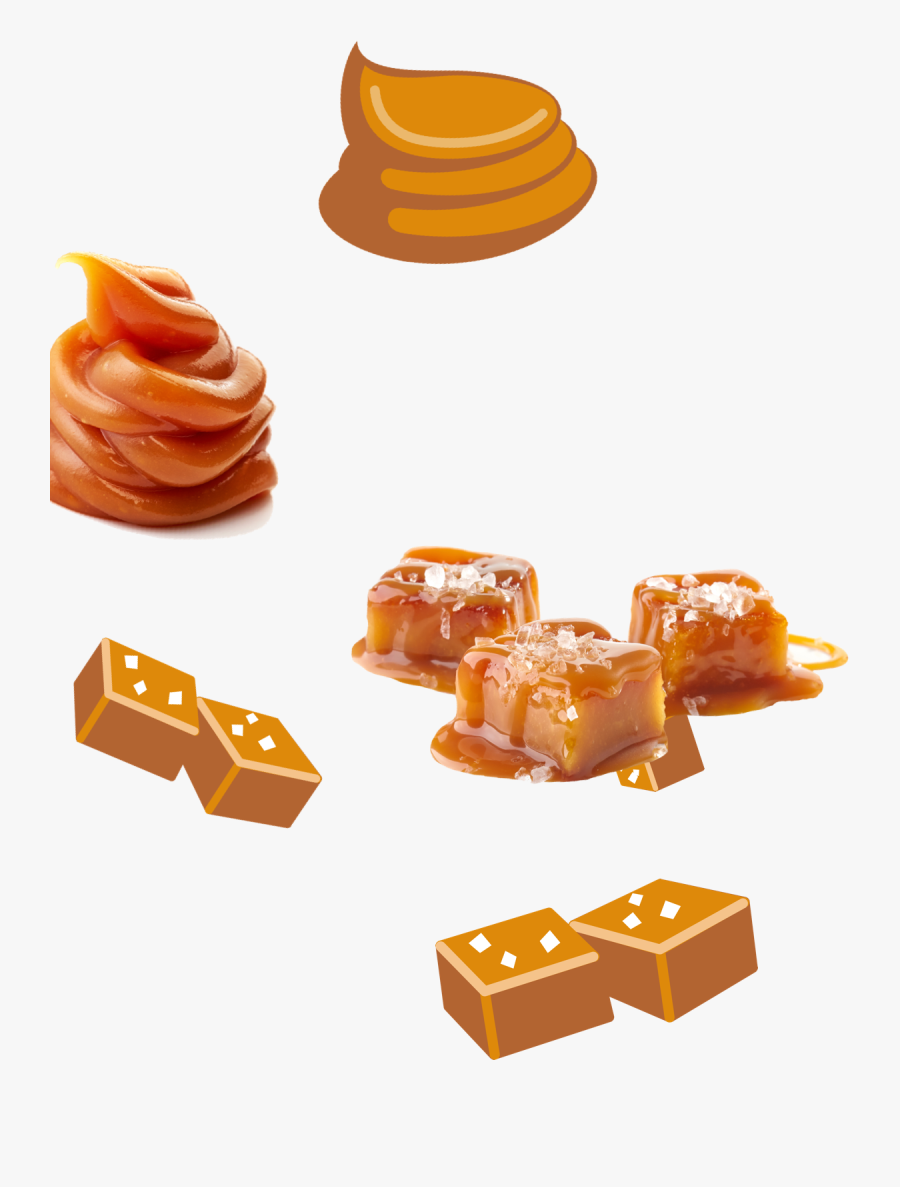 Flavour West Salted Caramel, Transparent Clipart