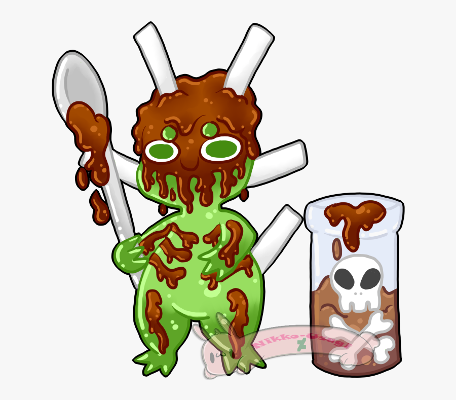 Poisoned Caramel Apple Re Open As Fs By Nikko Usagi - Cartoon, Transparent Clipart