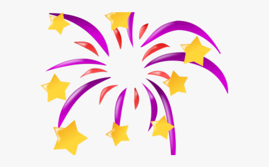 Cartoon Images Of Fireworks, Transparent Clipart