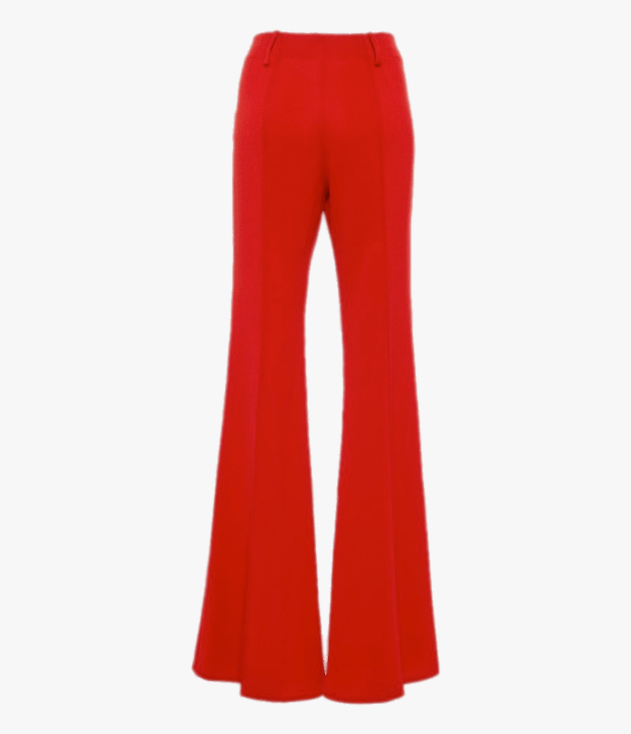 Red Bell Bottoms - Red Bell Bottoms Leggings, Transparent Clipart