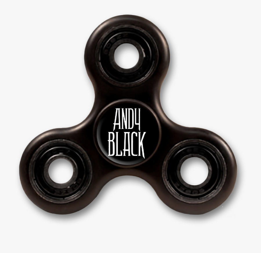 Black Fidget Spinner Png Image - Fidget Spinner, Transparent Clipart
