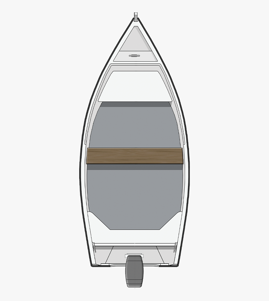 Fishing Boat Top View Png, Transparent Clipart
