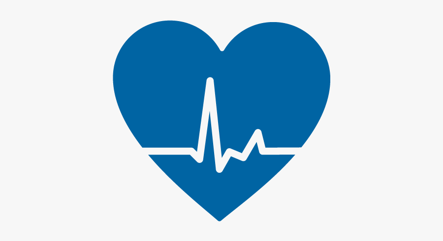 Observatory For National Health Indicators Financial - Heart Blue Health Icon, Transparent Clipart