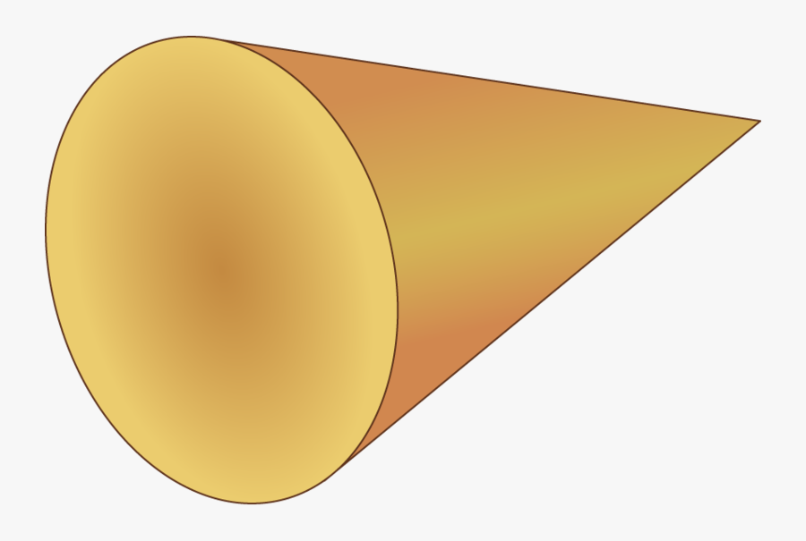 Cone Clipart Solid Figure - Circle, Transparent Clipart